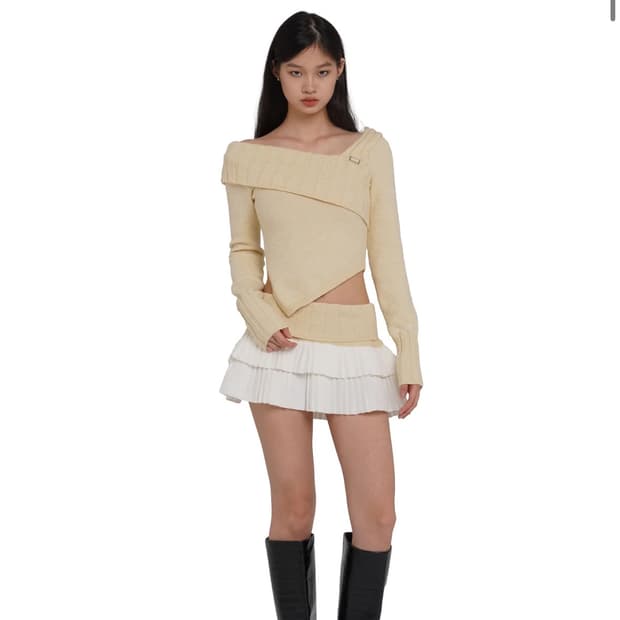 SWEETCHILLING 스위트칠링 니트+스커트