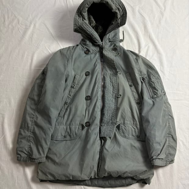 80s 밀리터리 콜드웨더 n3b 파카 M