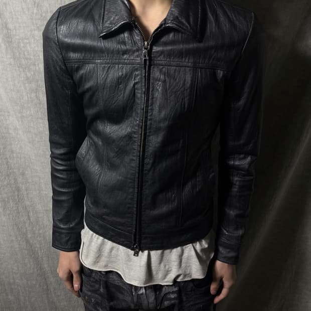 No ID Leather Jacket 