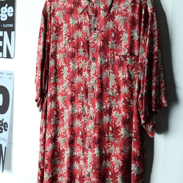 (XL-2XL) 브랜드빈티지 반팔셔츠 남방 USA 하와이안-H33098