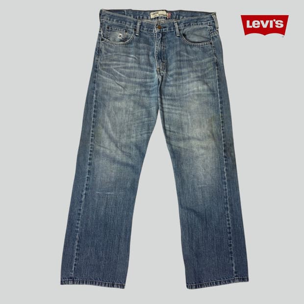 [W34L32]00s 리바이스 569 루즈 스트레이트핏 데님팬츠