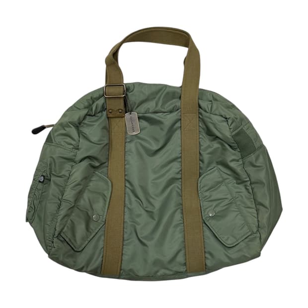 돌체앤가바나 나일론 밀리터리 더플백 Y2K 가방 카키