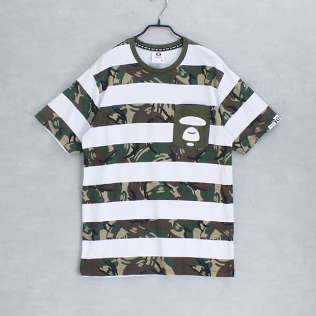 Aape BY A BATHING APE _ border tee