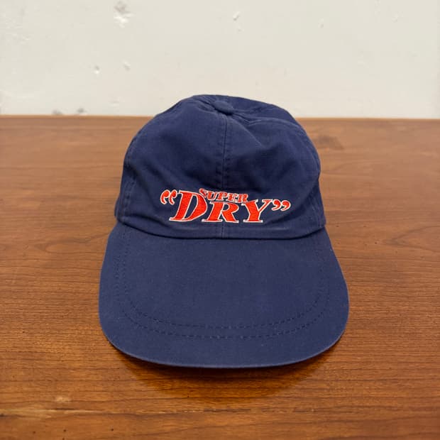 SUPER DRY 빈티지 자수 캡