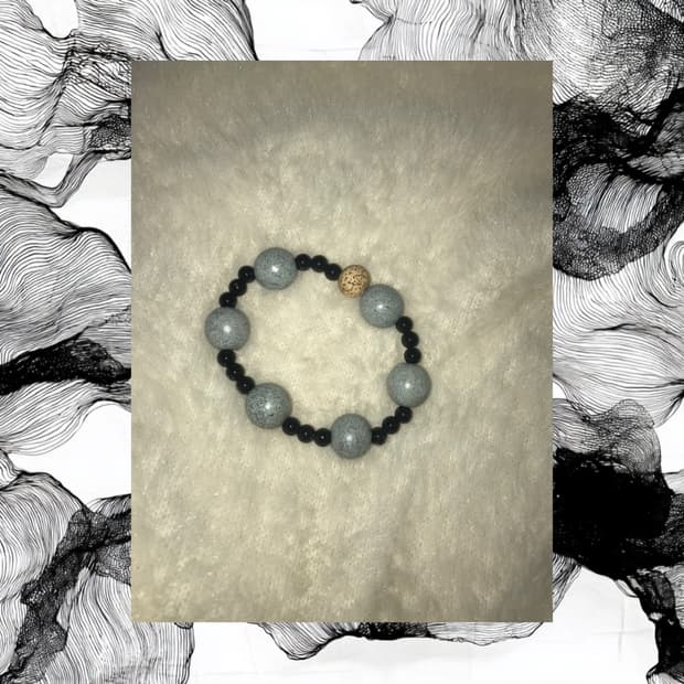 오리엔탈 핸드메이드 빈티지 팔찌 동양풍 악세사리 블랙