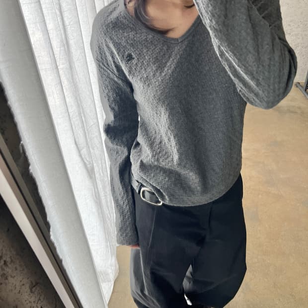 Burberry 버버리 블랙 로고 롱슬리브