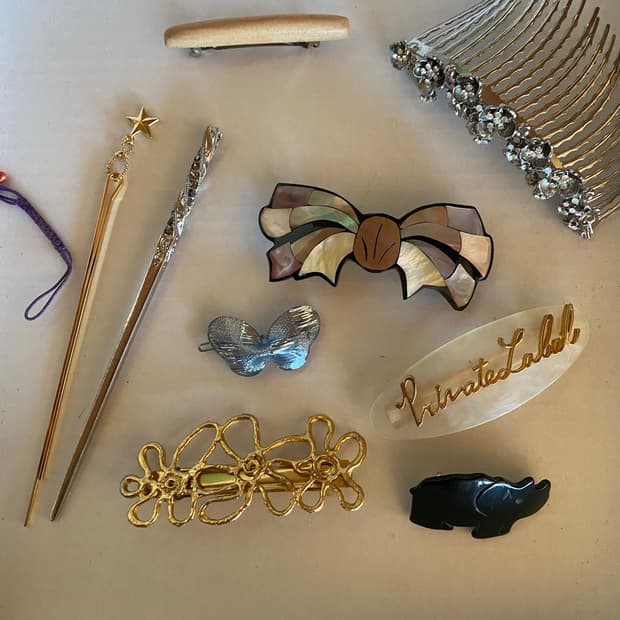 빈티지  헤어 악세사리 모음