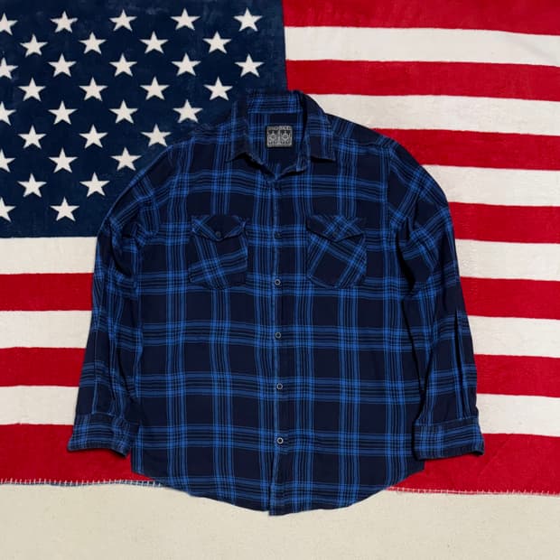 빈티지플란넬셔츠 flannel shirt  vintage 체크셔츠 