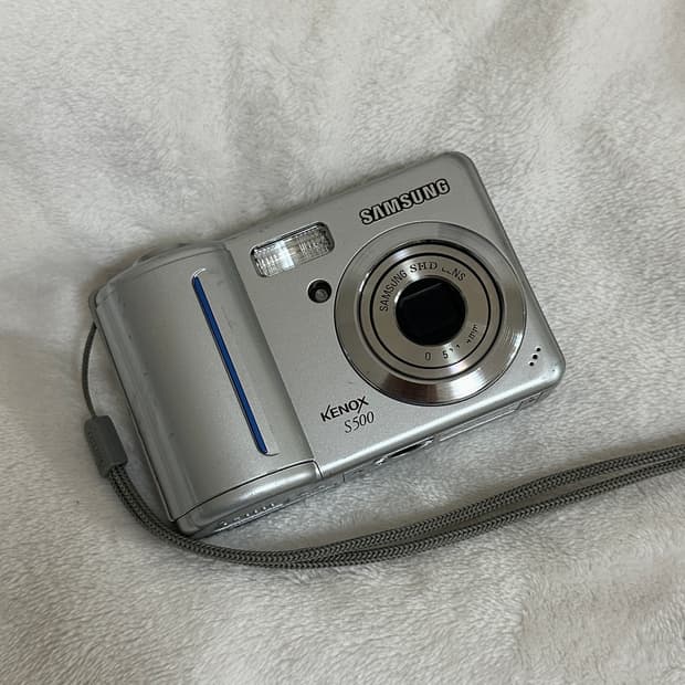 작례O 삼성 케녹스 Kenox S500 빈티지 디지털 카메라 디카