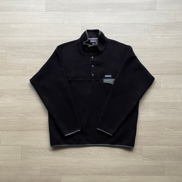 파타고니아 신칠라 블랙 포지그레이 빈티지