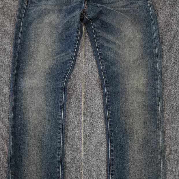 리바이스 511 W28 L34 레드탭 중청 데님 팬츠