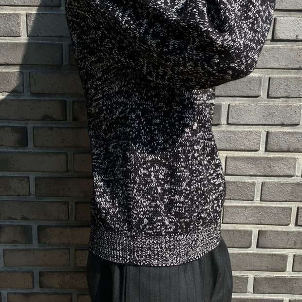 Cristaseya 24AW 막시 멜란지 스웨터 L사이즈