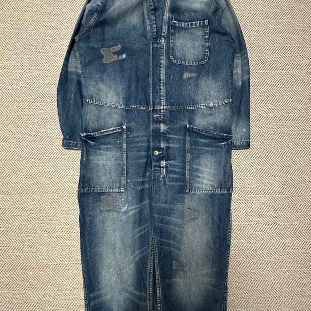 MADNESS DENIM SUPPLY denim jumpsuit