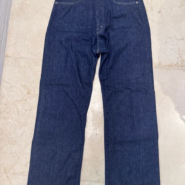 오라리 인디고 색상 데님 5사이즈