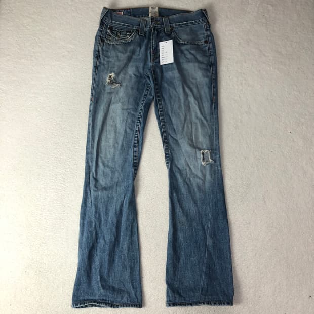 트루릴리전 조이 부츠컷 데님팬츠 