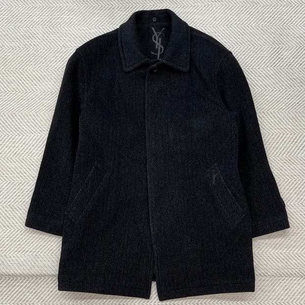 입생로랑 캐시미어 울 코트 r2525