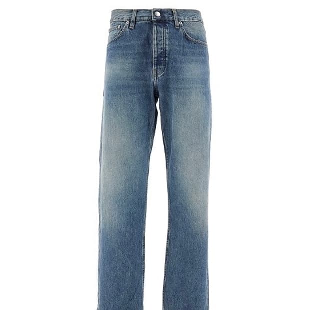 [33/32] 선플라워 루즈핏 미드블루 데님