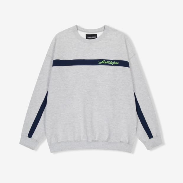 예스아이씨 Incision Sweatshirt Grey(L사이즈)