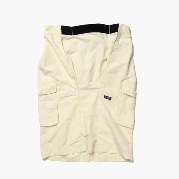 스투시 나일론 카고 스커트