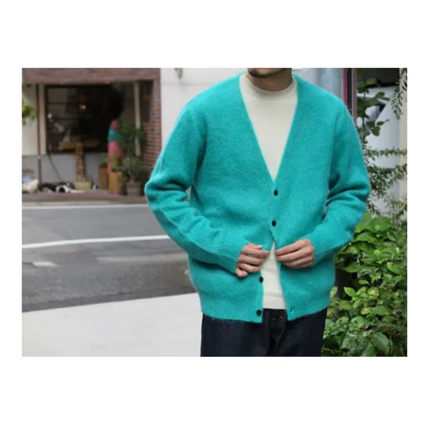 UNUSED 언유즈드 모헤어 가디건