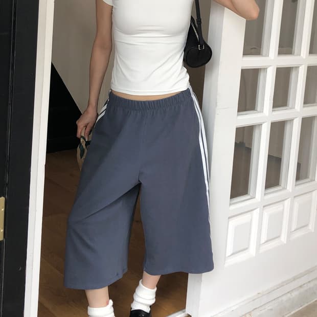 [새상품] 릿킴 라인 버뮤다팬츠