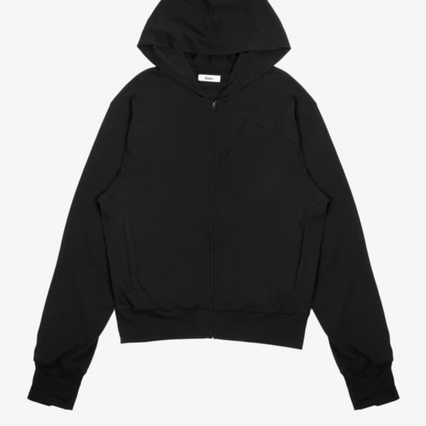 구매) Layer Zip Hoodie Black