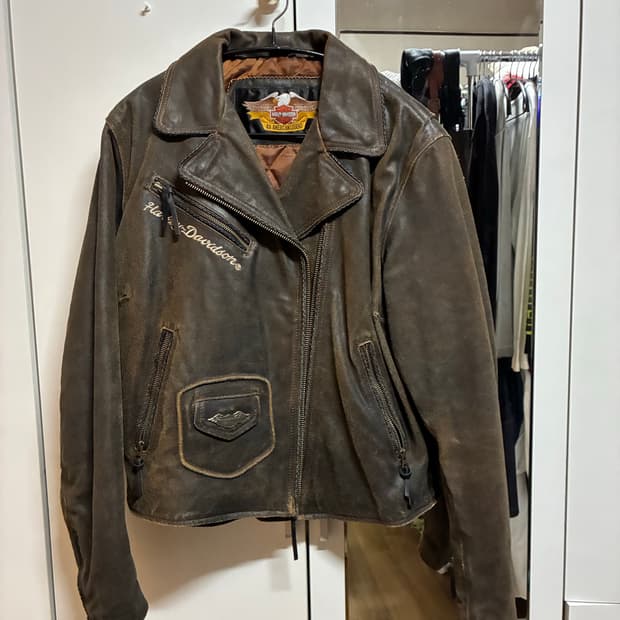 빈티지 할리데이비슨 라이데 자켓