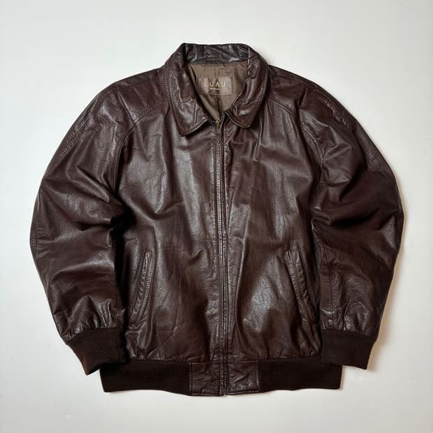 LUAU 00's 양가죽 플라이트 블루종 자켓 PN8922
