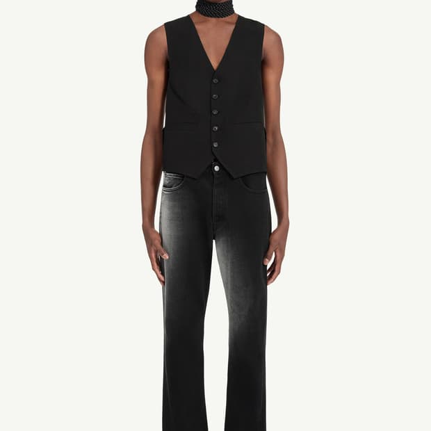 MM6 메종 마르지엘라 싱글-브레스티드 베스트