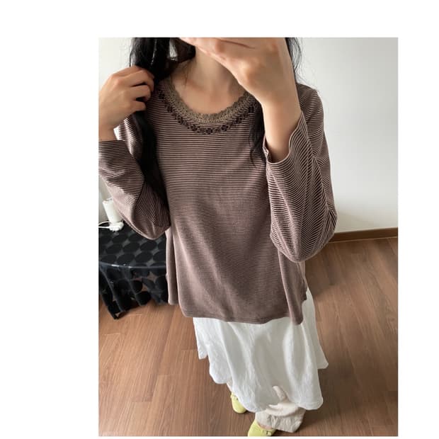 stripe long sleeve