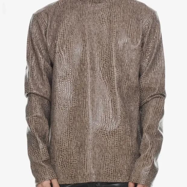 존로렌스설리반 하이넥 탑 베이지 L