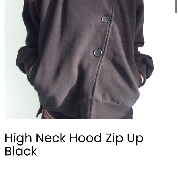 오스하이 하이넥 후드집업