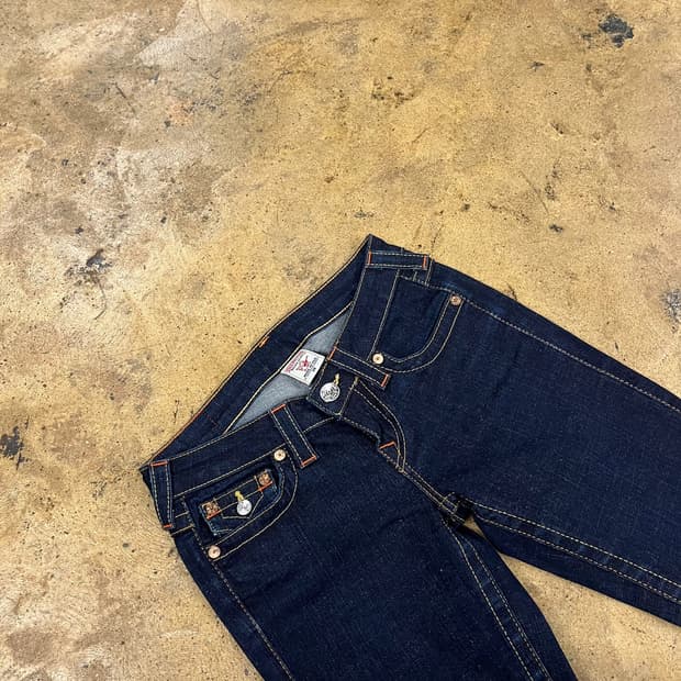 [정품/26] 트루릴리젼 데님 바지 b19