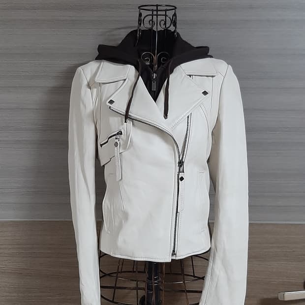 로보 양가죽 후드자켓 상태굿 