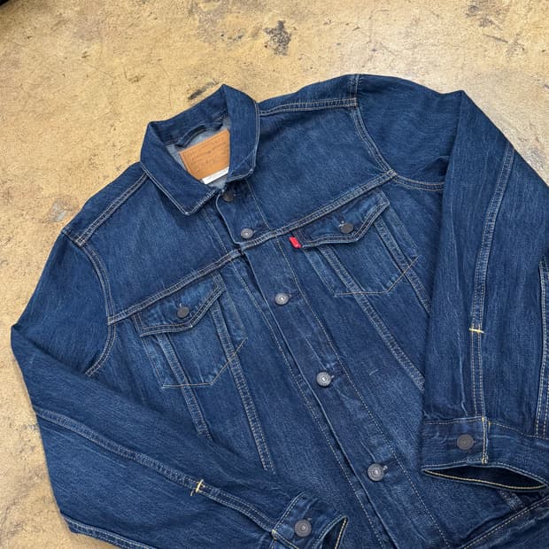 [정품/L] 리바이스 트러커 데님 자켓 블루 b17
