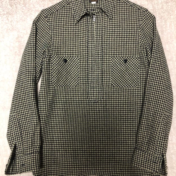 타임원클로딩 하운드투스 풀오버 울셔츠