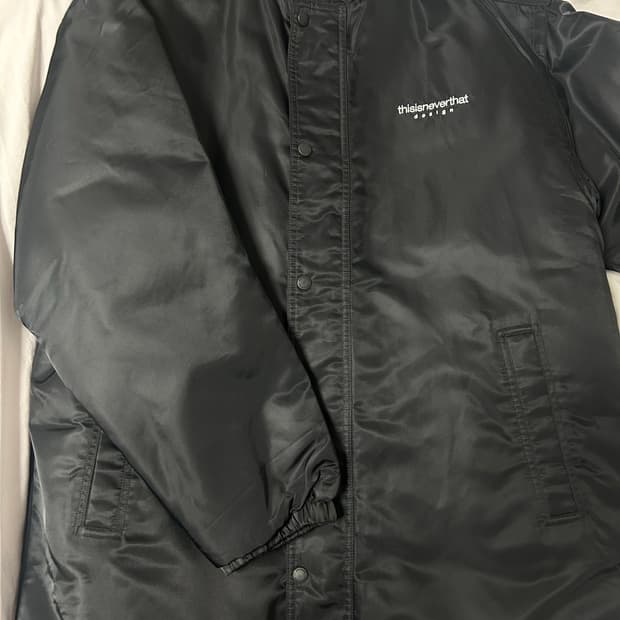 디스이즈네버댓 롱자켓 블랙 s