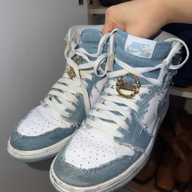 (W) 조던 1 레트로 하이 OG 데님 245