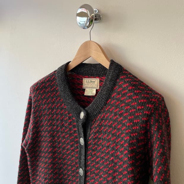 70‘s LL Bean Birdeyes knit 엘엘빈 버드아이 니트 