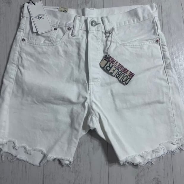RRL 빈티지 파이브 포켓 핏 데님 내추럴 쇼츠 30 새상품