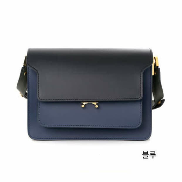 마르니 트렁크백(SBMPN09NO3) 미디움 블루 새상품