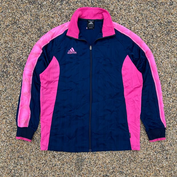 아디다스 트랙탑 핑크 져지