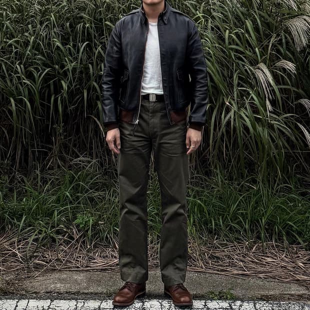 리얼맥코이 A-2 자켓 mj22001 42size
