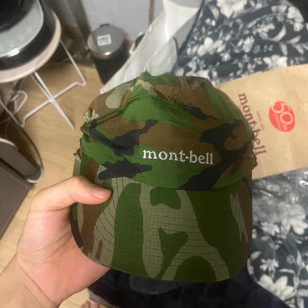 몽벨 카모 캡