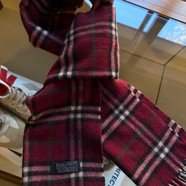 버버리 캐시미어 머플러