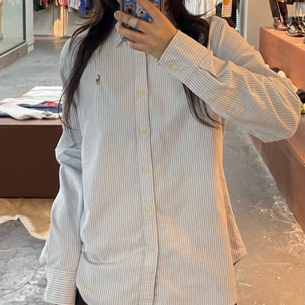 폴로 랄프로렌 스트라이프 셔츠 H142