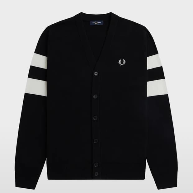 프레드 페리 fred perry 슬리브 가디건