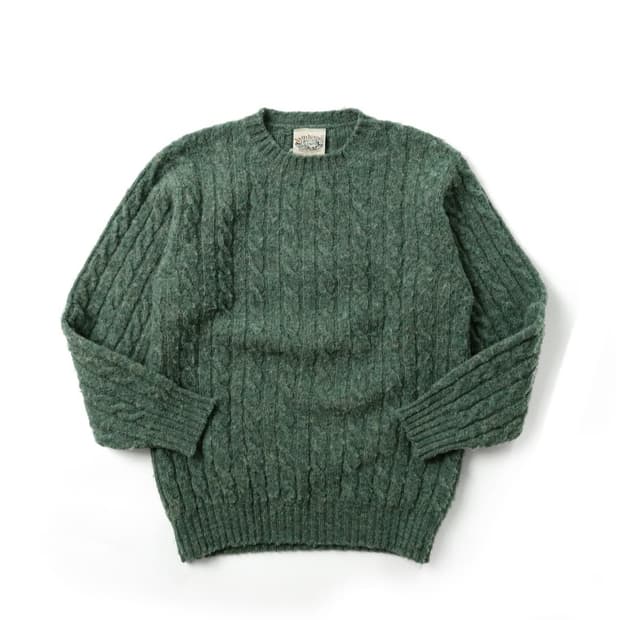 제이미슨스 쉐기독 케이블니트 L