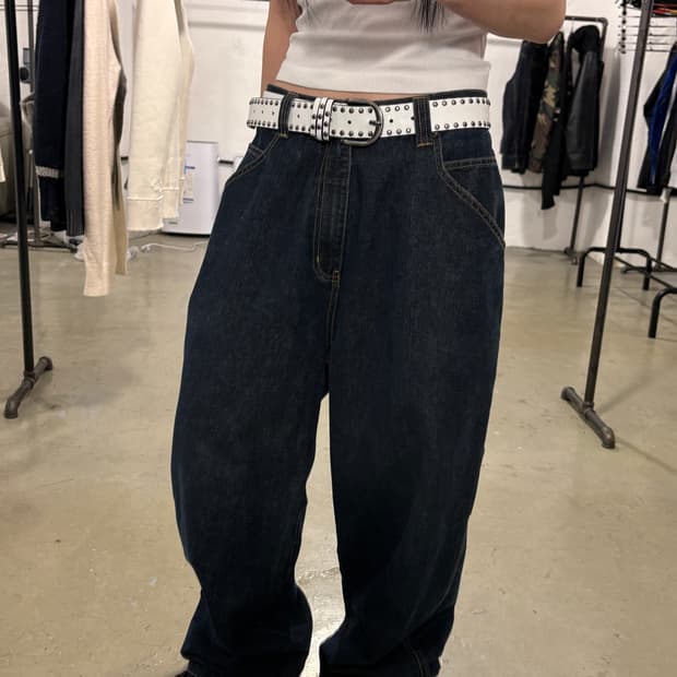 펠레펠레 데님팬츠