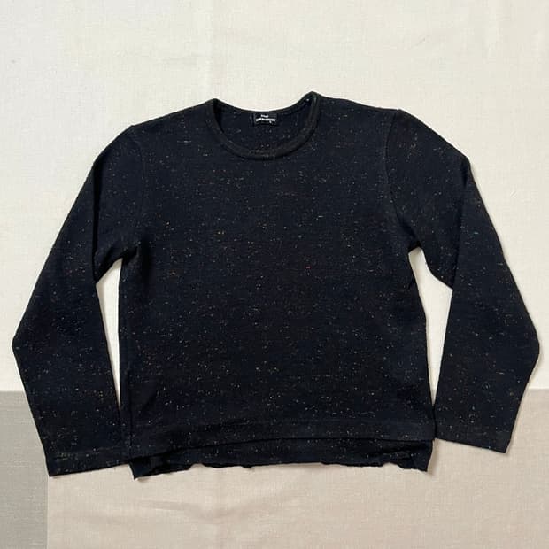 꼼데가르송 네프울 레이어드 컷앤소 comme des garcons 니트